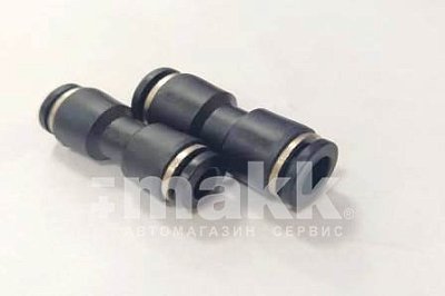 Фитинг соединительный пластмассовый прямой d=6мм FP06 Technik