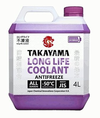 Антифриз TAKAYAMA Long Life Coolant Hybrid (-50)  4л