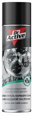 Очиститель карбюратора Dr. Аctive 650мл и воздушной заслонки 537010