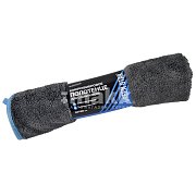 Салфетка из микрофибры 50x60 профессиональное полотенце Green Star серая с голубым 600 гр/м2