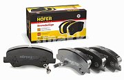 Колодки тормозные передние HF 350 524 HOFER