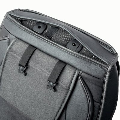 Накидки на сиденье Car Performance передние 2 шт экокожа черные CUS-3012 BK/BK