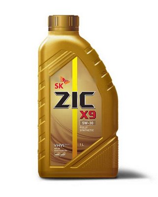 Масло моторное ZIC X9 5W30 синт. API SL ACEA A3/B4 1л