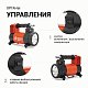 Компрессор  35л/мин 180W 12V 10Атм с насадками Агрессор с фонарем AGR-35L