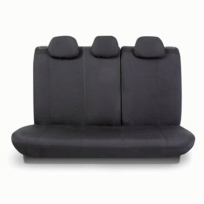 Чехлы автомоб. HOLOGRAM жаккард 11 предм 2 молн чёрн/белые AIRBAG HOL-1102 BK/WH
