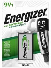 Батарейка NH22/9V Energizer Power Plus 175 mAh Аккумулятор (1шт/бл)