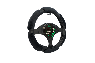 Оплетка спонж серая Green Star Алькантара 6 подушек GREY sponge (М)