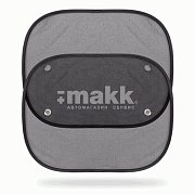 Шторка солнцезащитная на боковое стекло 2 шт 44*38 см WIN-44