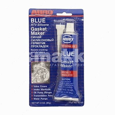 Герметик прокладка ABRO синий 85гр 10-AB-CH-RE-S