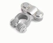 Клемма АКБ свинец универсальная усиленная  крепление жилы планкой BAT/TER-101