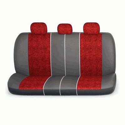 Чехлы MULTI COMFORT 11предметов чёрно/красные MLT-1105GV BK/RD АКЦИЯ