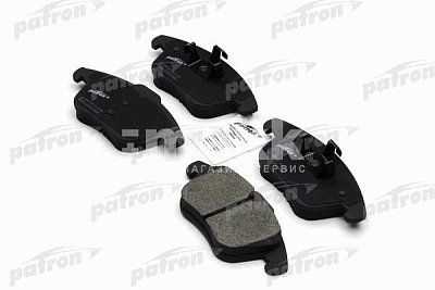 Колодки тормозные дисковые передние PBP7007 PATRON