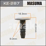 Клипса пластм. крепежная KE-287 Европа Masuma