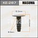 Клипса пластм. крепежная KE-287 Европа Masuma