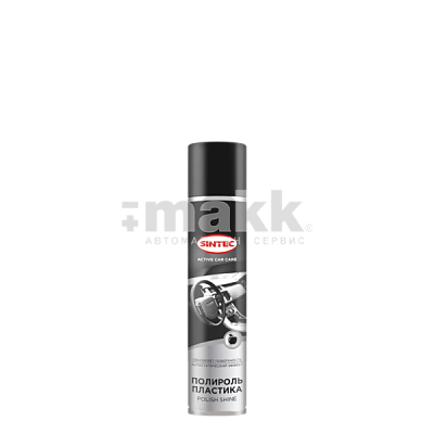 Полироль пластика салона Sintec Polish Shine яблоко 400мл аэрозоль (12шт/уп)