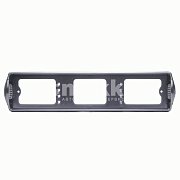 Рамка номерного знака с боковой подсветкой серая DELTA