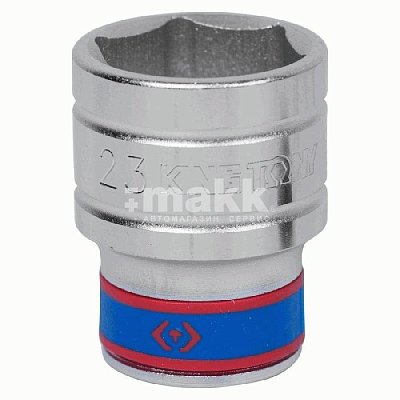 Головка торцевая стандартная шестигранная 1/2", 23 мм King Tony 433523M