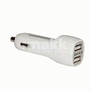 Автомобильное ЗУ USB*2 2А Continent белый без кабеля ZA20-292WT (box3)
