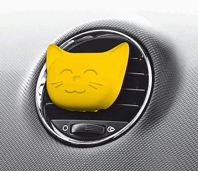 Ароматизатор на дефлектор Dr.Marcus COSMIC CAT Vanilla 15г DM949box