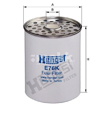 Фильтр топливный Hengst E76K D42 (P 945 x) IVECO, J.C.B., NEW HOLLAND 