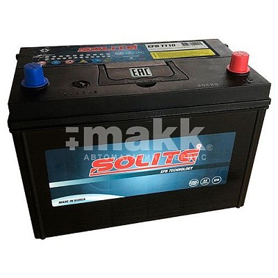 Аккумуляторная батарея 90 Ач Solite EFB T110  30,1*17,2*20,0/22,0