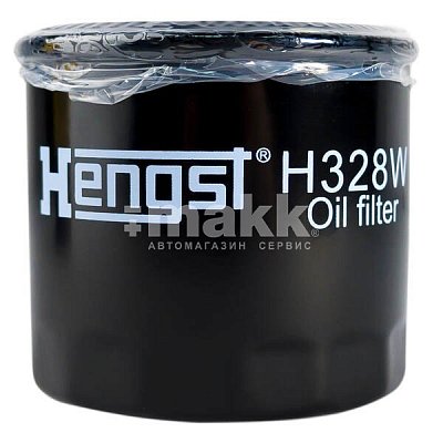Фильтр масляный Hengst H328W (W 6018) Mazda CX-5, CX-7, 2 (DL), 3 (BM), 6 (GJ) - all 2,0-2,5