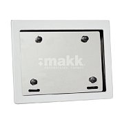 Рамка номерного знака Exprofesso нержавеющая сталь Новый Гост АВТО EX-044 КВАДРАТ 300мм*180мм