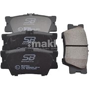 Колодки тормозные дисковые задние BP21522 SB NAGAMOCHI