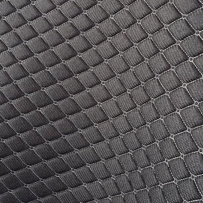 Накидки на сиденье Car Performance передние 2 шт  fiberflax черные 10шт/уп CUS-2032 BK