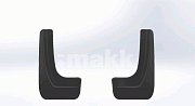 Брызговики черные модель Volkswagen Polo SD (09-15) задний ряд (к-т 2шт) SRTK BR.Z.W.POL.09G.06000