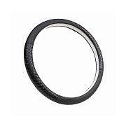 Оплетка экокожа черный GS косичка 107714 (M)