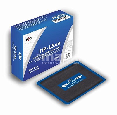 Пластырь ПР-15 х.в. 90x105 мм - 1 сл.корда (1 штука)