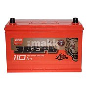 Аккумуляторная батарея 110 ЗВЕРЬ Азия EFB (125D31L) о/п
