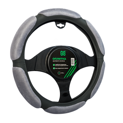 Оплетка спонж черная Green Star Алькантара 6 подушек 25шт/уп BLACK sponge (М)