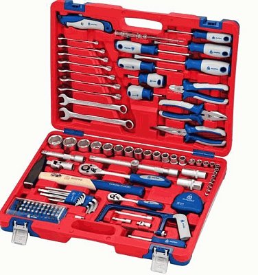 Набор инструментов универсальный, 102 предмета Мастак 01-102C