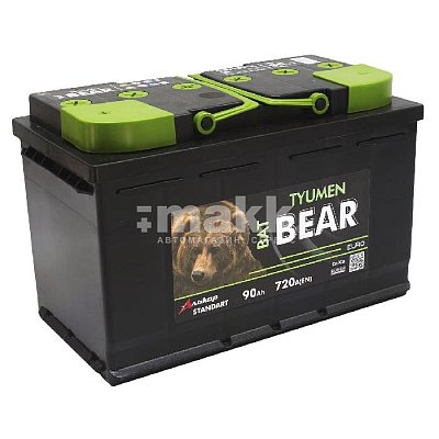Аккумуляторная батарея 90 Ач  Tyumen BatBear  п/п   32,6*17,5*20,8