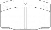 Колодки тормозные передние PN0234 NIBK