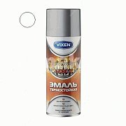 Эмаль термостойкая VIXEN белая, аэрозоль 520мл VX53001