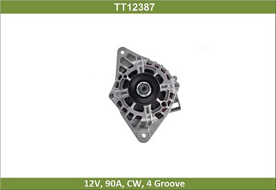 Генератор KIA CEED (07-) Elantra (06-) Cerato II (09-) 2.0i 12V, 90A TT12387 Tesla Technics