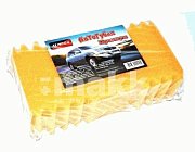 Губка ALMEGA премиум  пористая  цвет в ассортименте 240х120х70мм 