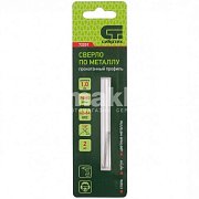 Сверло по металлу, 1,0 мм Р6М5, 2 шт Сибртех