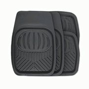 Коврики-ванночка 4 предмета Autoprofi Polar черный (TER-105 BK)