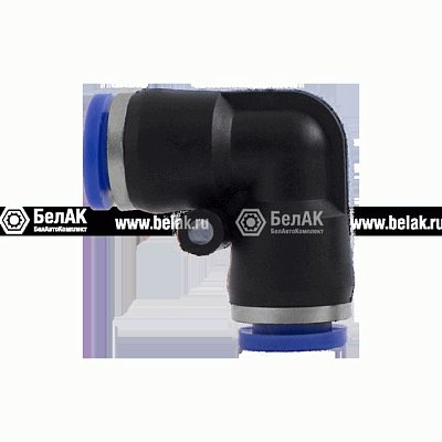 Фитинг соединительный пластмассовый угловой d=8мм БАК.90208 Belak