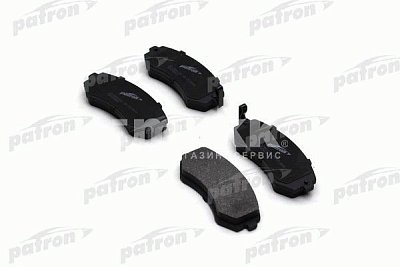 Колодки тормозные дисковые передние PBP1166 PATRON