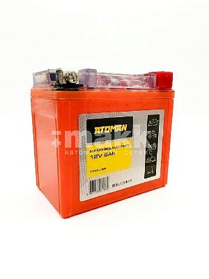 Мото аккумулятор ATOMAN Nano Gel 12V 5Ah (YTX5L-BS)