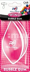 Ароматизатор подвесной Air freshener REAL FRESH WIND (Bubble Gum/Бабл Гам)