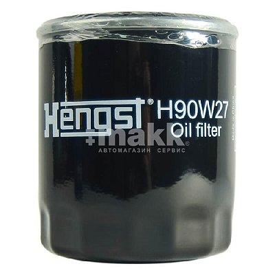 Фильтр масляный Hengst H90W27 (W 712/73) Ford Fiesta, Focus, Mondeo; Mazda 3, 5, 6, Tribute