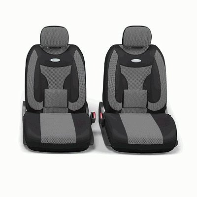 Чехлы EXTRA COMFORTорто.под. фор.вел11пр карм6 молн чер/т.сер.М ECO-1105 BK/D.GY