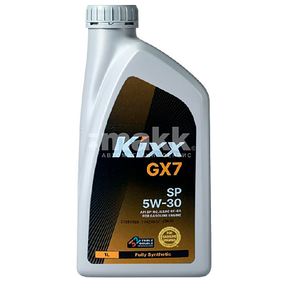 Масло моторное Kixx GX7 SP 5W30 синт. API SP-RC ILSAC GF-6A 1л