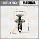 Клипса пластм. крепежная KE-150 Европа Masuma